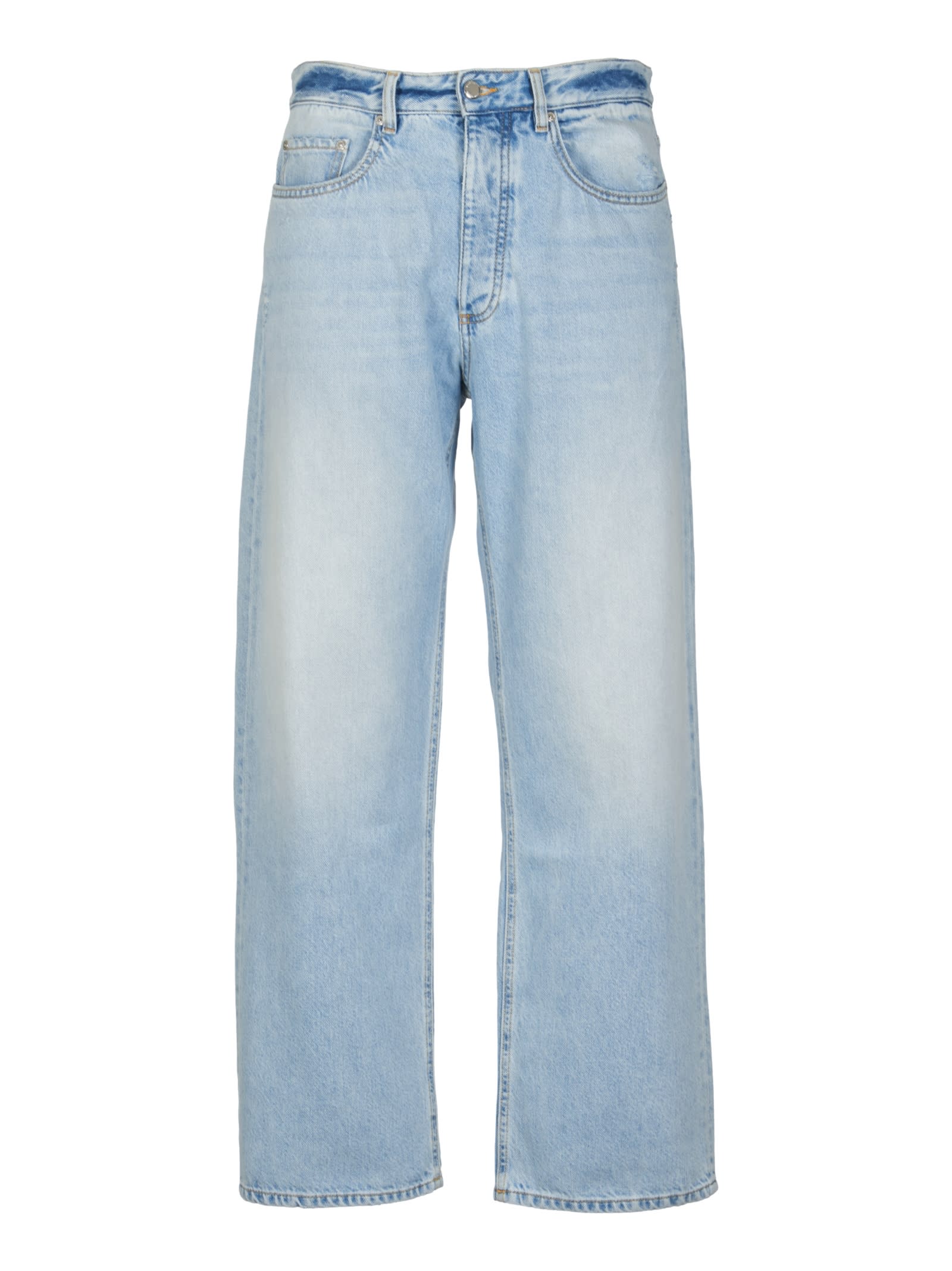 Icon Denim 阔腿牛仔裤