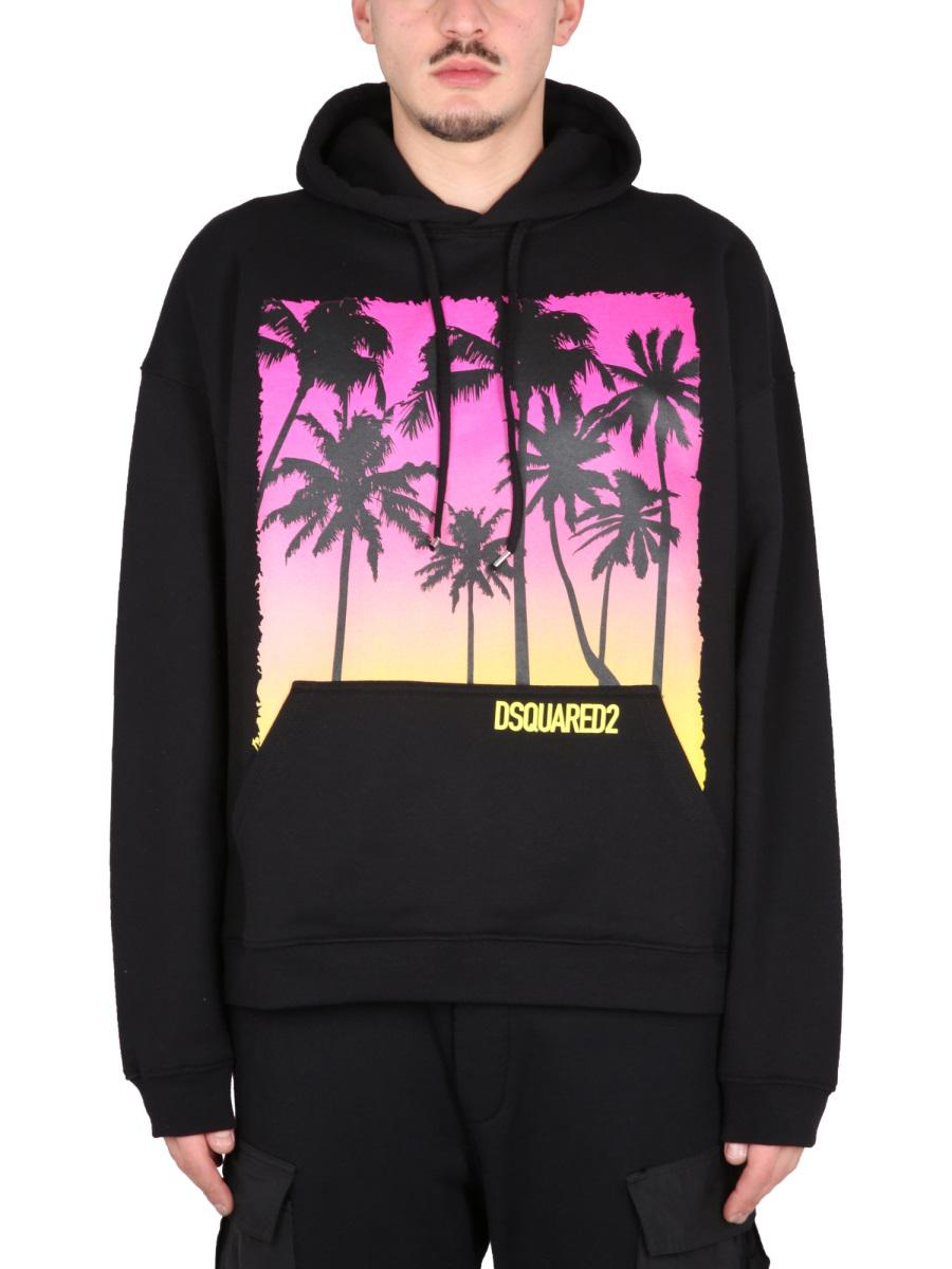 Dsquared2 日出印花卫衣