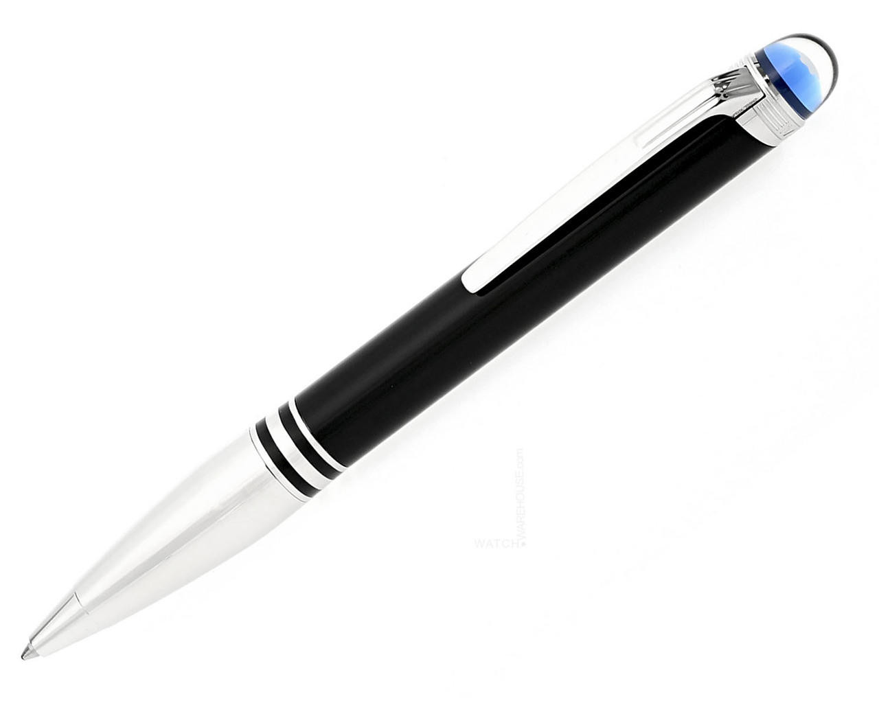MONTBLANC Star Walker DouÃ Black Precious Resin Ballpoint Pen 118873