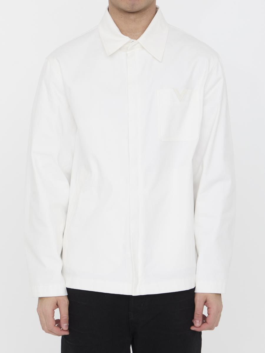 V Detail Jacket