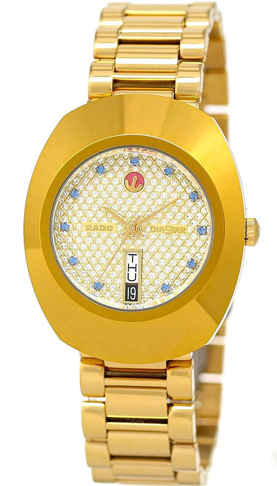 RADO Dia Star The Original Automatic 35MM Gold Men's Watch R12413314