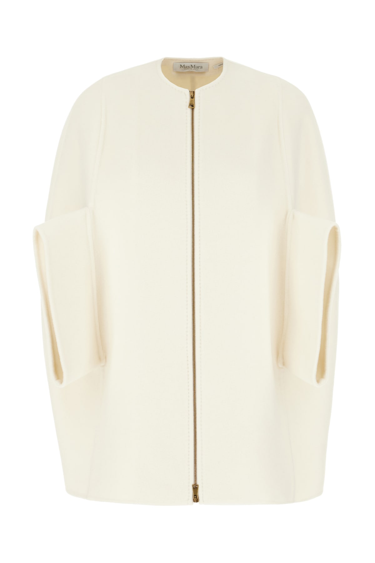 Max Mara Ivory Cashmere Coat