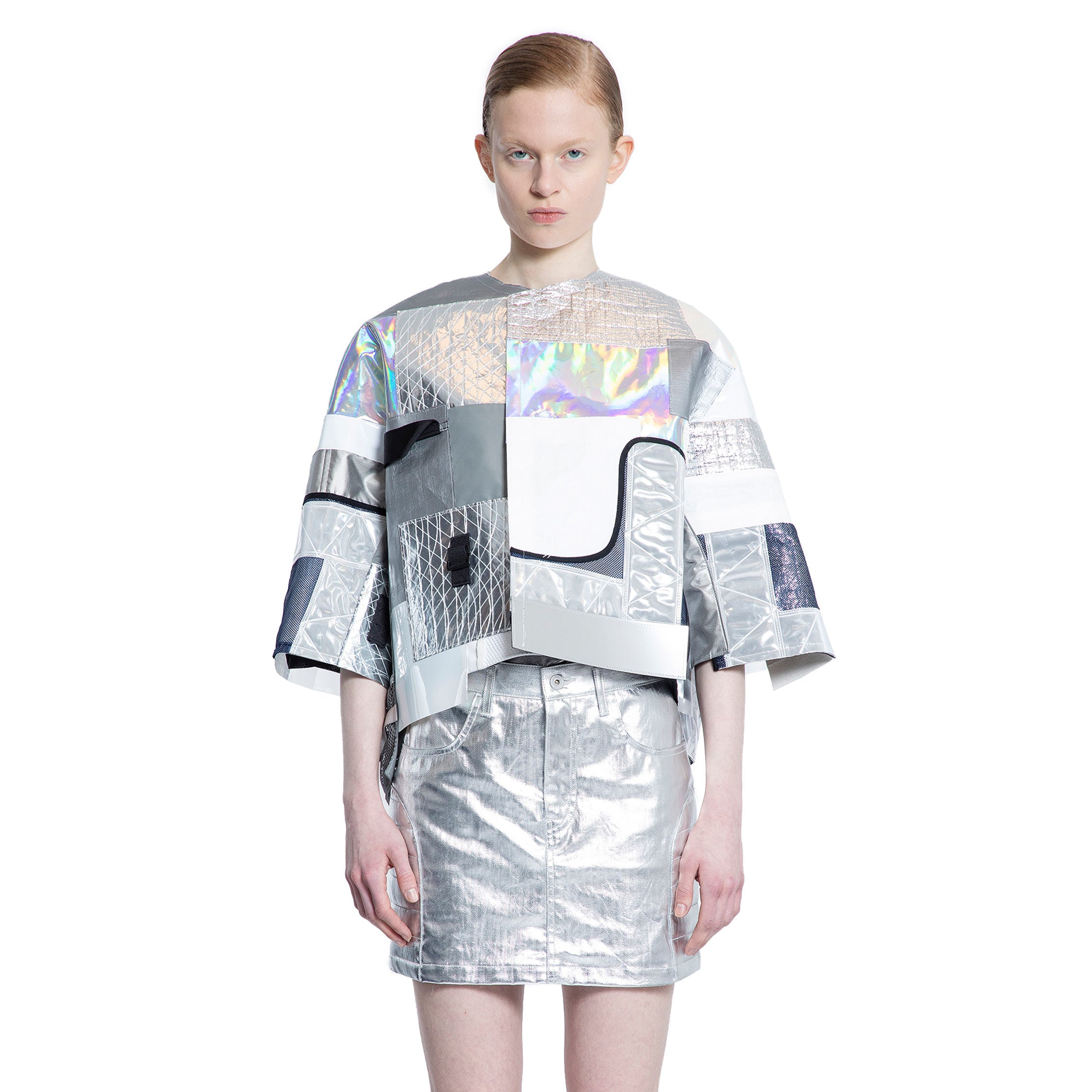 JUNYA WATANABE WOMAN SILVER JACKETS