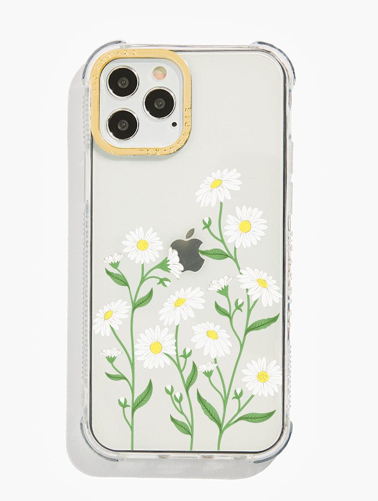 Growing Daisy Shock Phone Case, i Phone 14 Pro Max Case