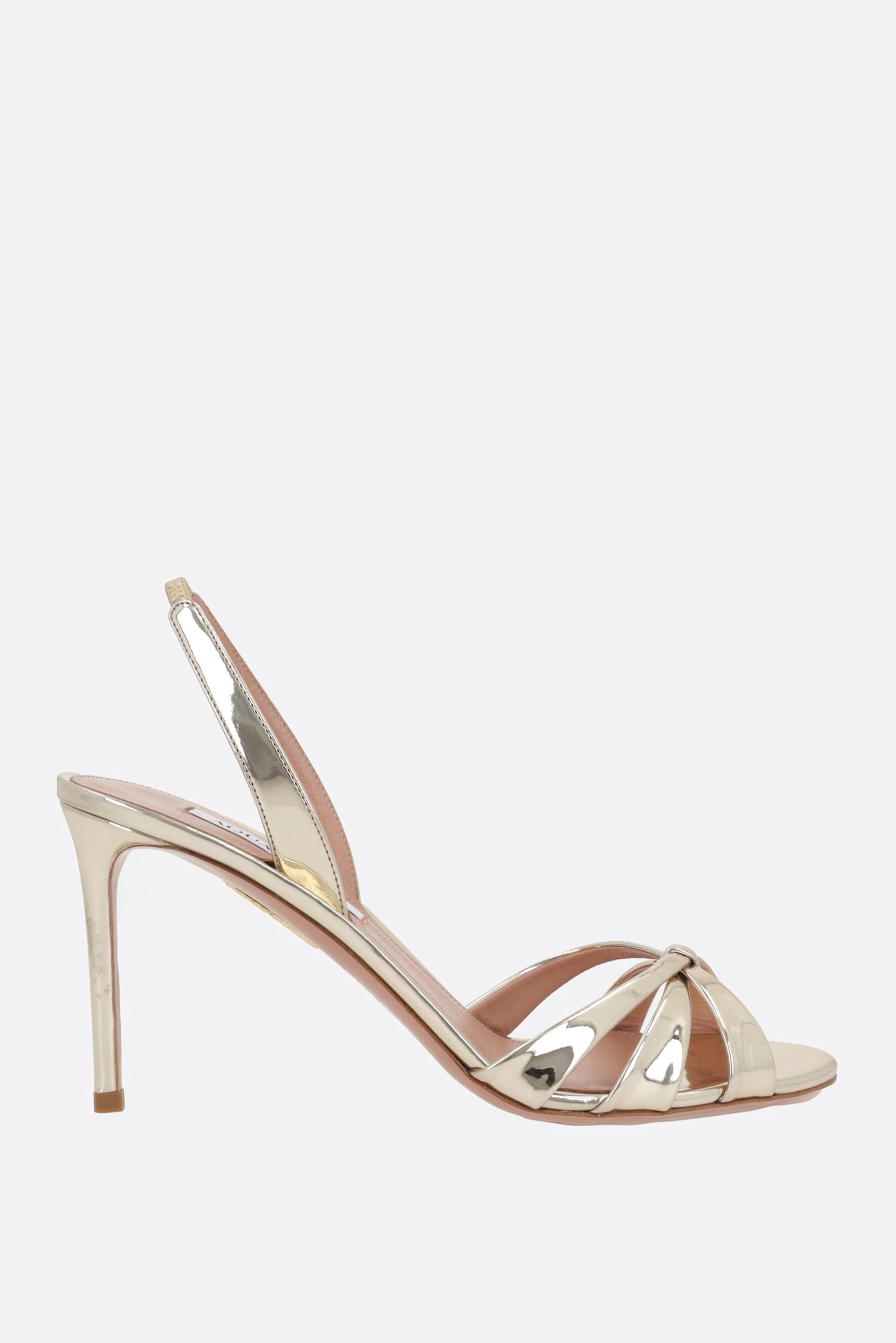 Aquazzura Tati层压合成革凉鞋