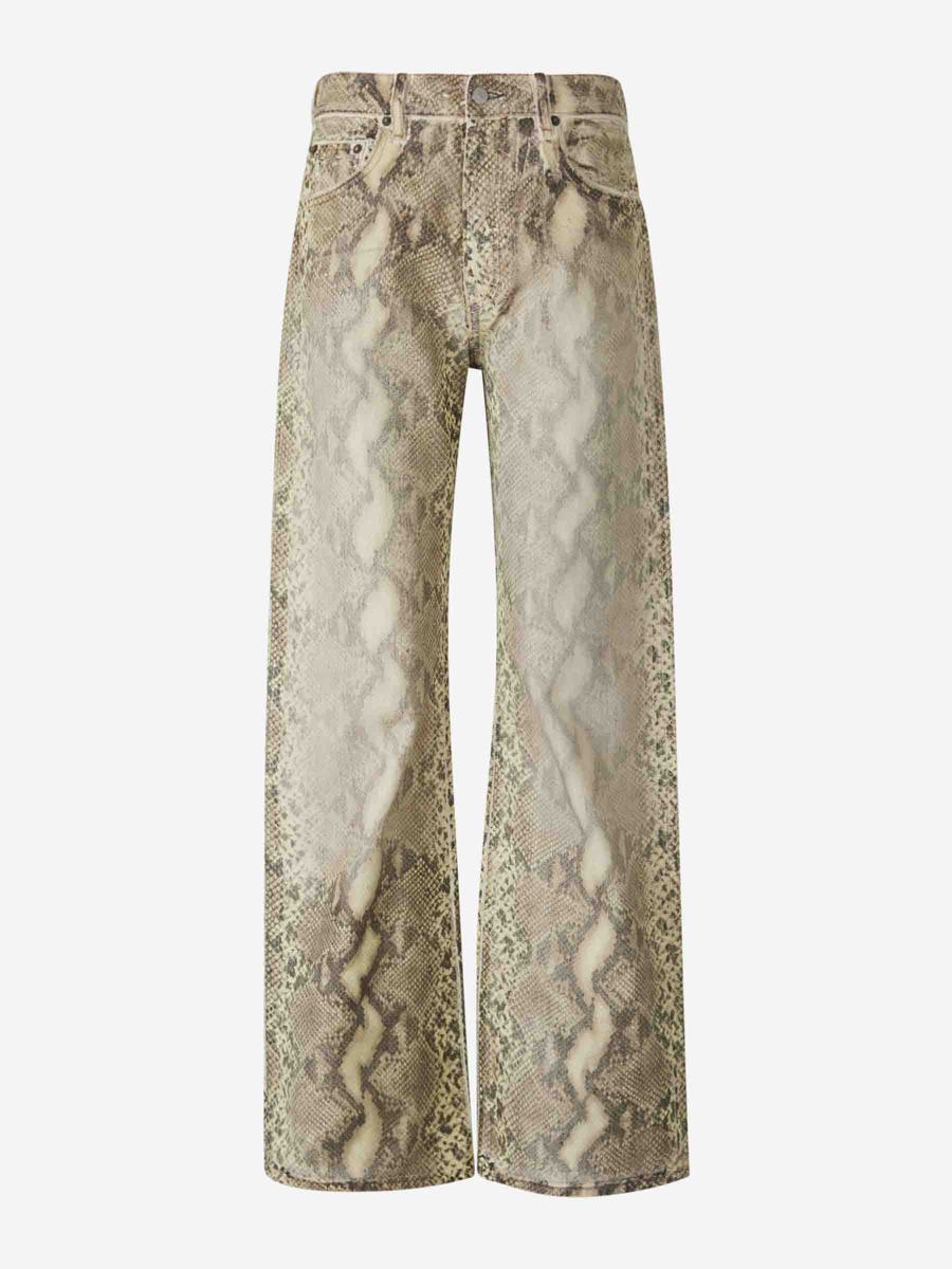 Acne Studios 印花牛仔裤