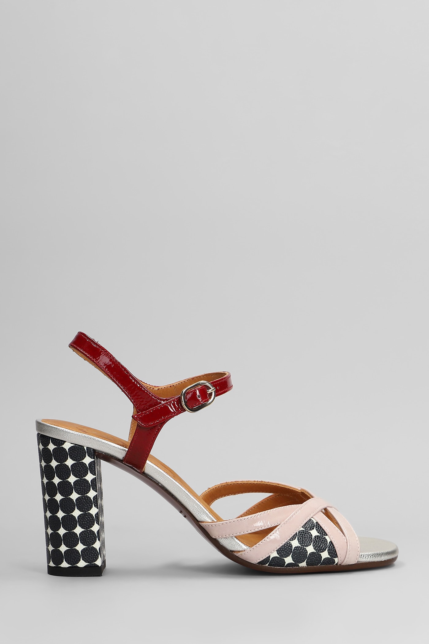 Chie Mihara Bemon Sandals In Rose-pink Leather