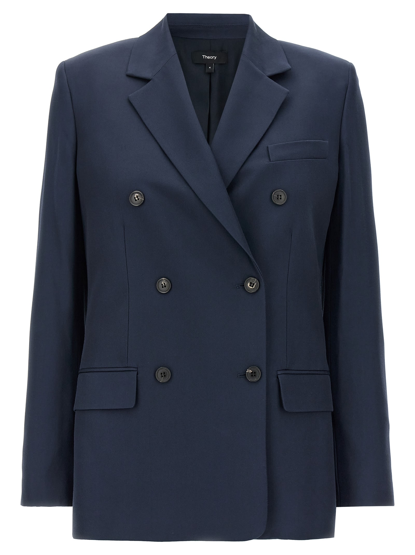 Theory Double-breasted Blazer
