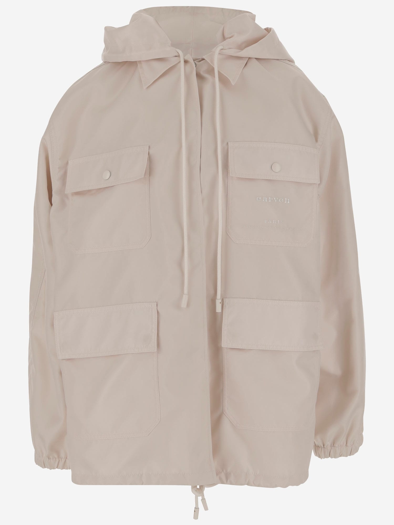 Carven 尼龙连帽夹克