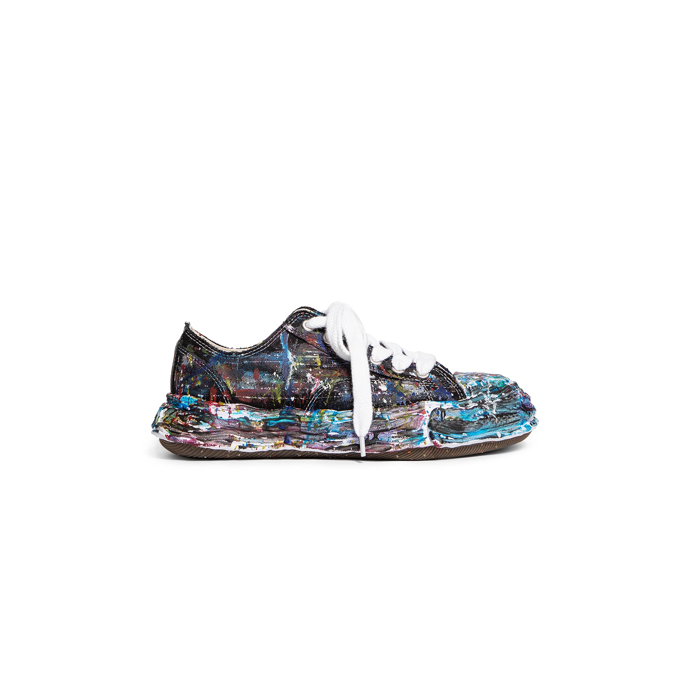 MAISON MIHARA YASUHIRO MAN BLACK SNEAKERS