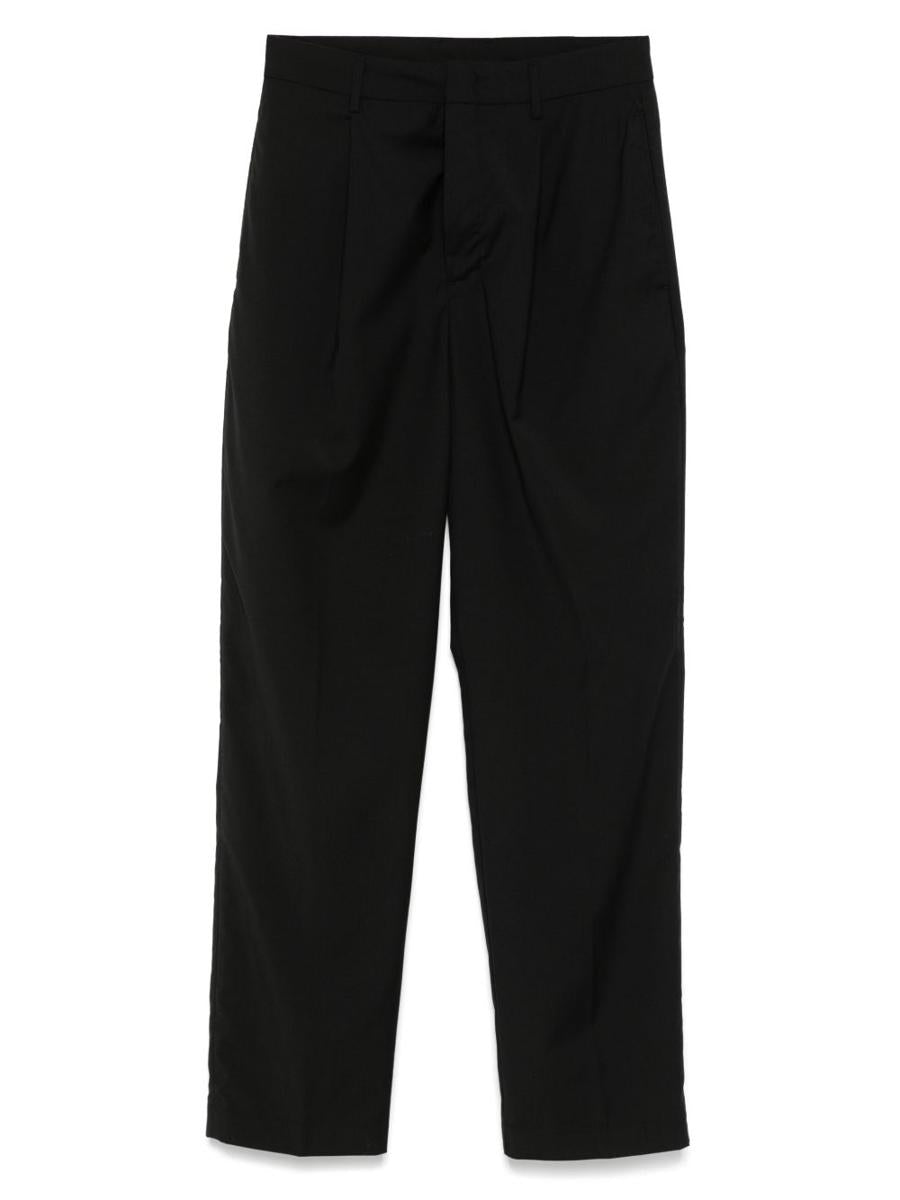Emporio Armani 独家羊毛长裤