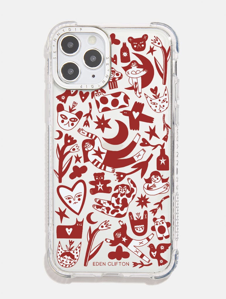 Eden Clifton x Skinnydip Forrest Friends Shock i Phone Case, i Phone X/XS / 11 Pro Case