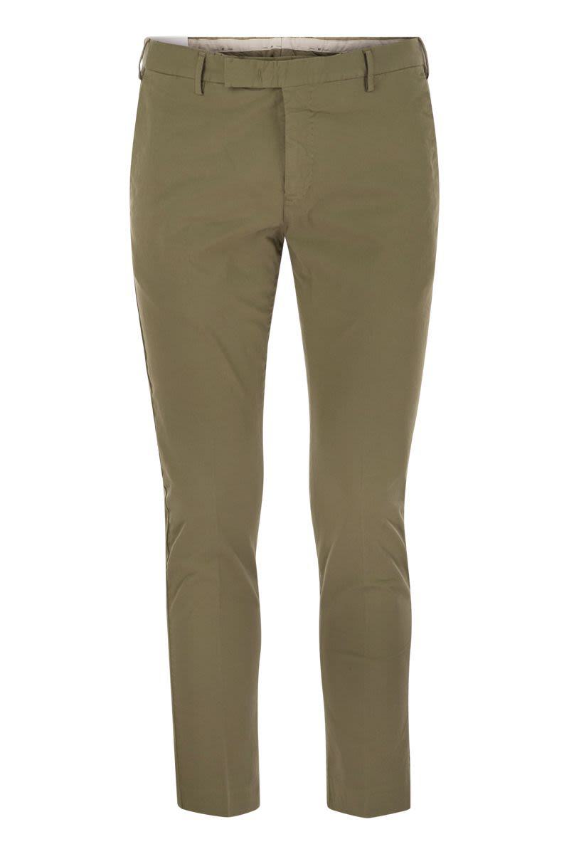 Pt Torino Dieci - Stretch Cotton Trousers