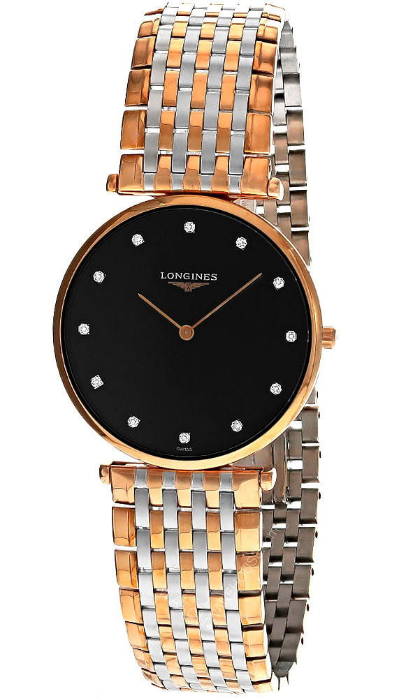 LONGINES La Grande Classique 36MM Quartz SS Black Dial Women's Watch L4.755.1.57.7 / L47551577