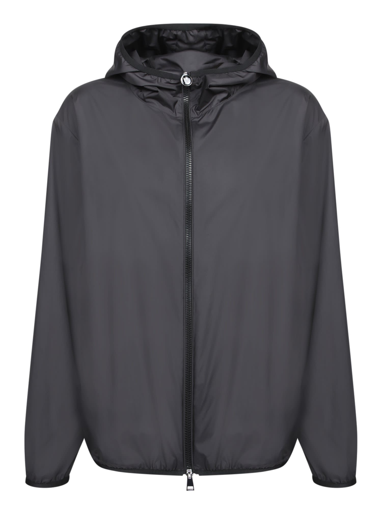 Moncler 黑色聚酯纤维Fegeo防风夹克