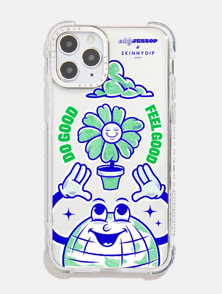 Eddy Jessop x Skinnydip Do Good Feel Good Shock i Phone Case, i Phone X/XS / 11 Pro Case