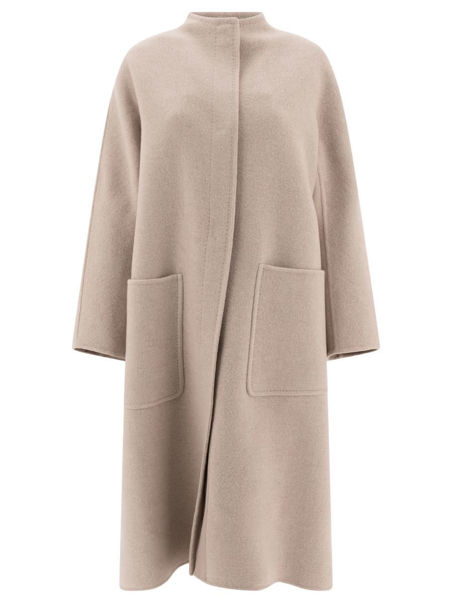 Max Mara 双面羊绒喇叭款大衣