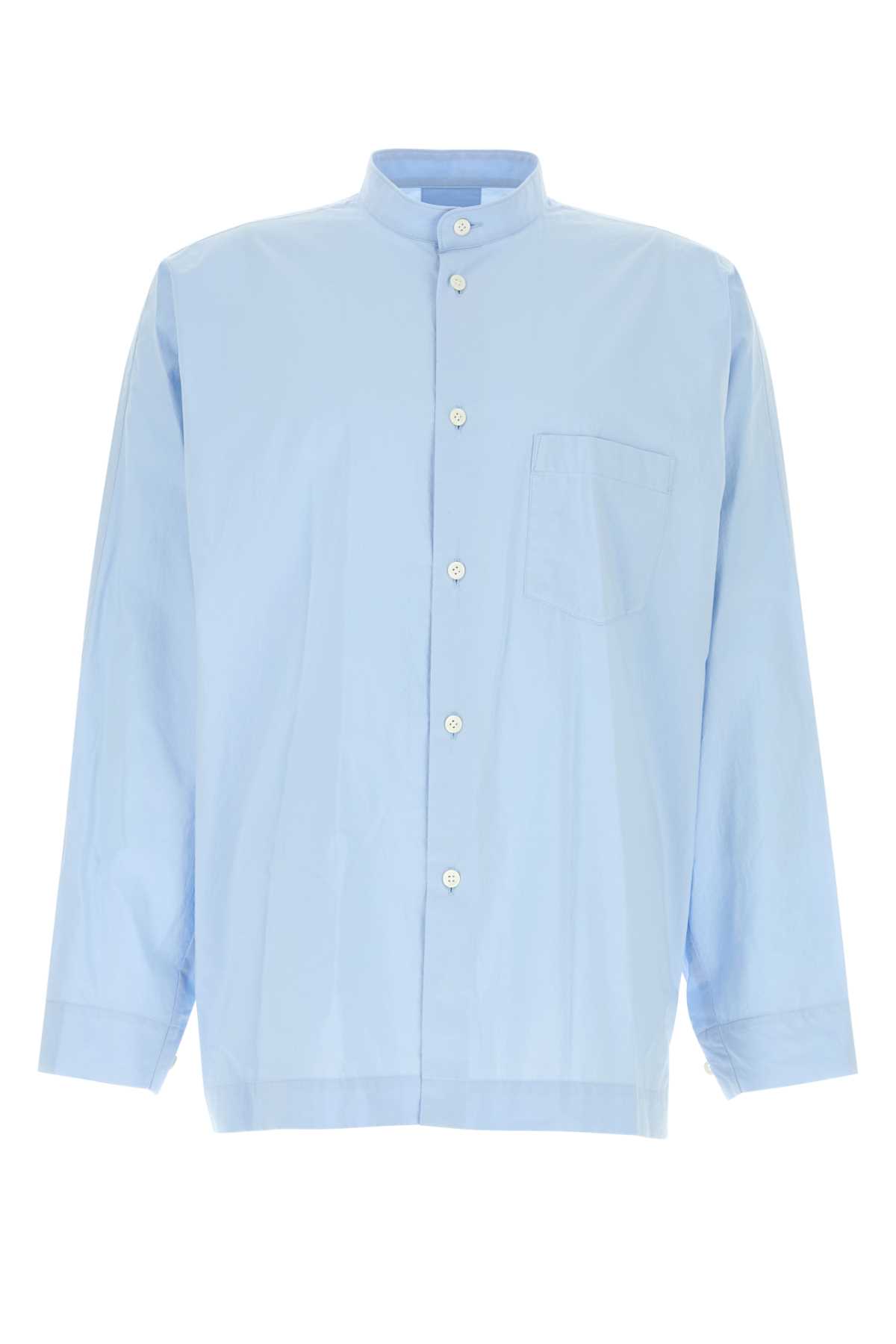 Homme Plissé Issey Miyake Light Blue Poplin Shirt