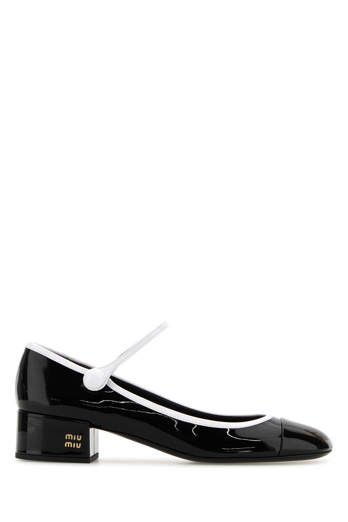 Miu Miu Black Leather Pumps