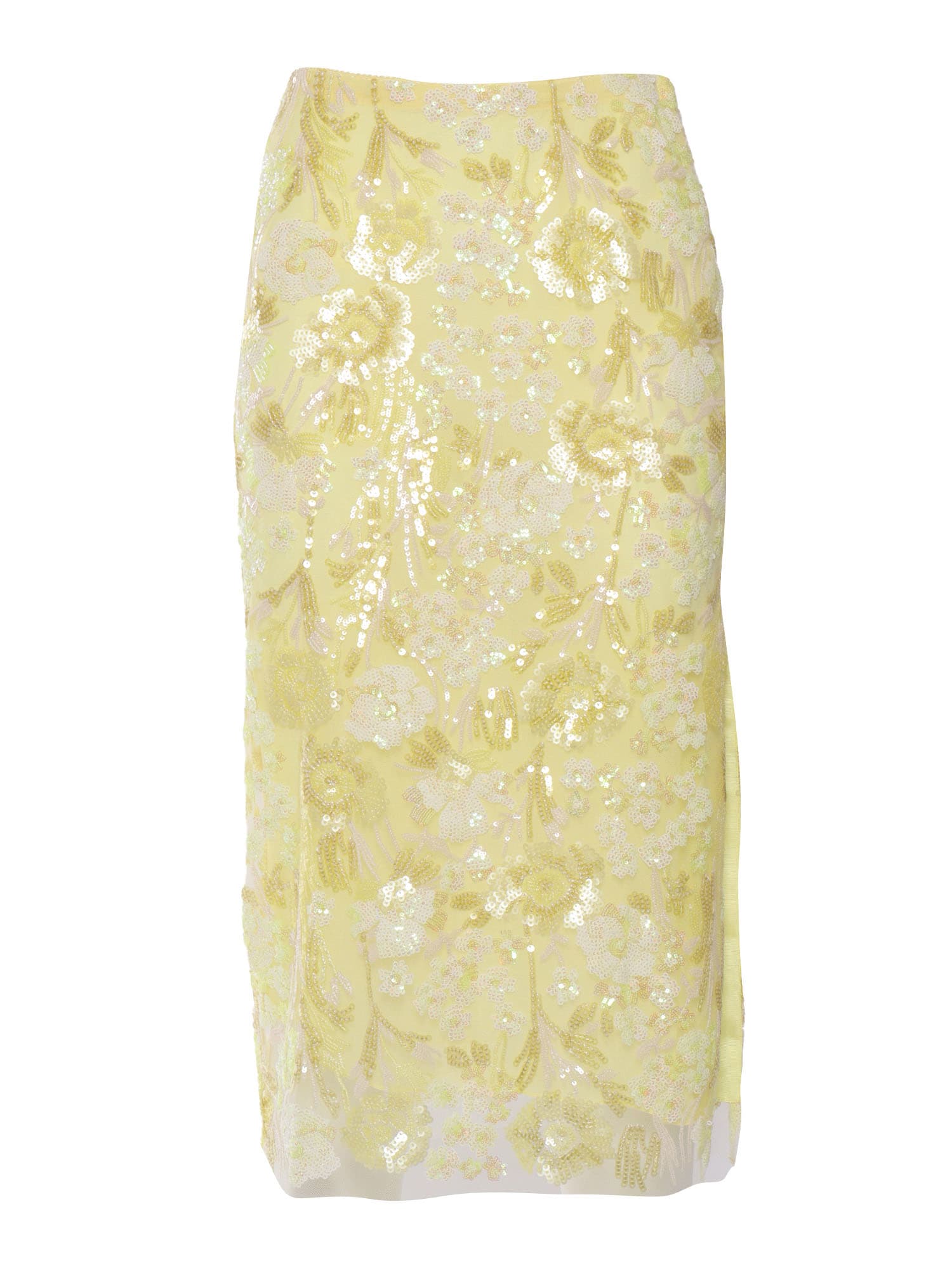 Ermanno Scervino 黄色半身裙