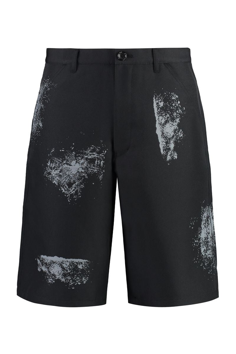 Comme Des Garçons 科技面料百慕大短裤