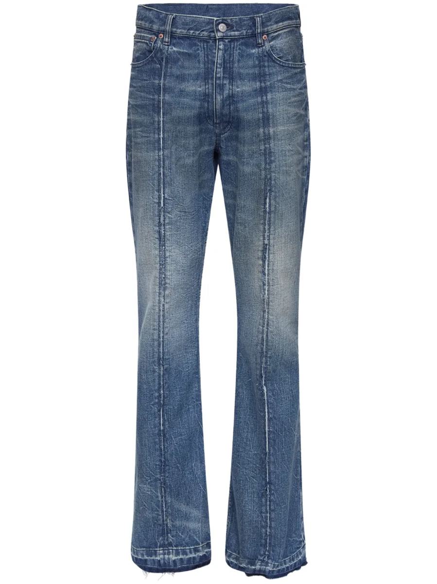 Mm6 Maison Margiela 数字图案牛仔裤