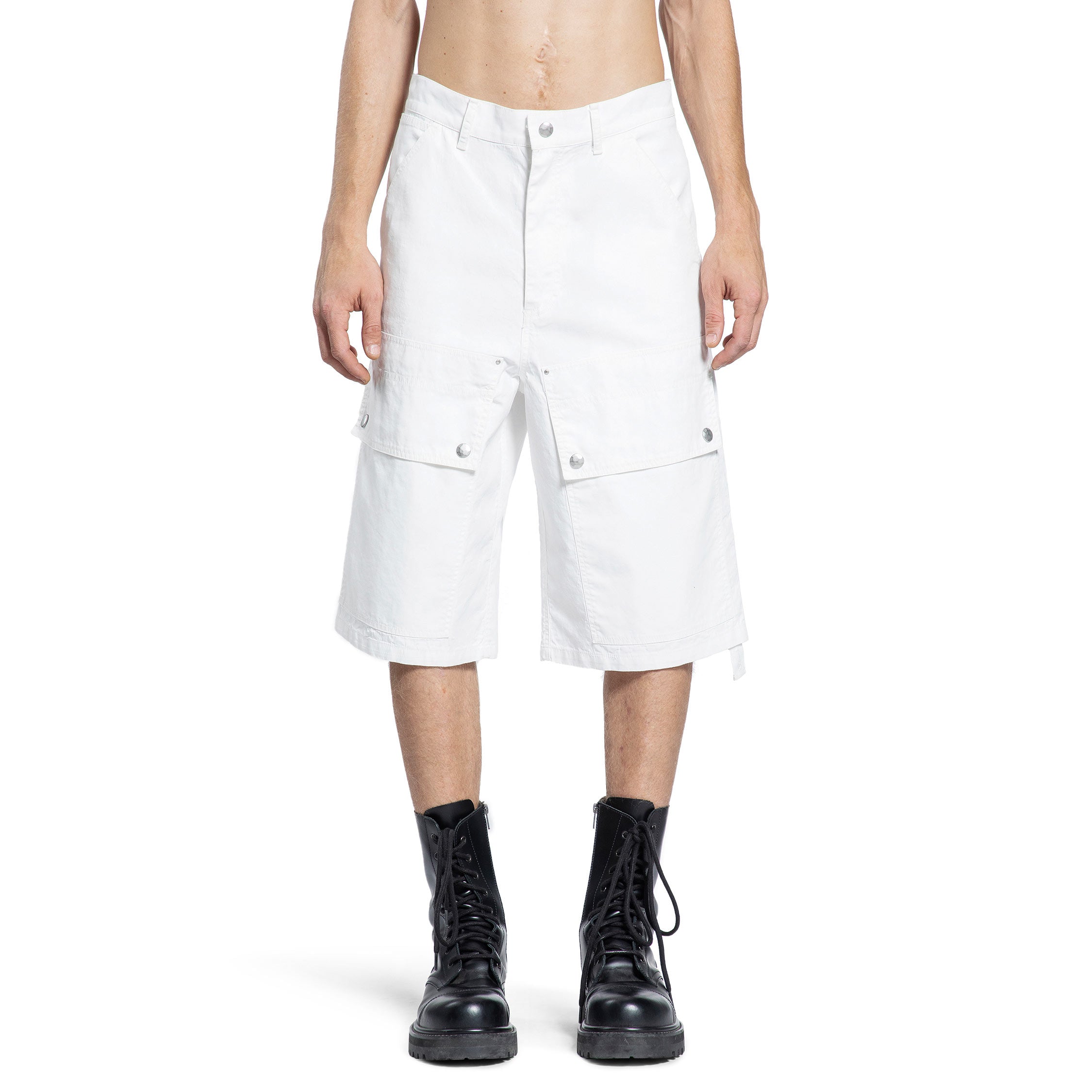 OAMC MAN WHITE SHORTS & SKIRTS