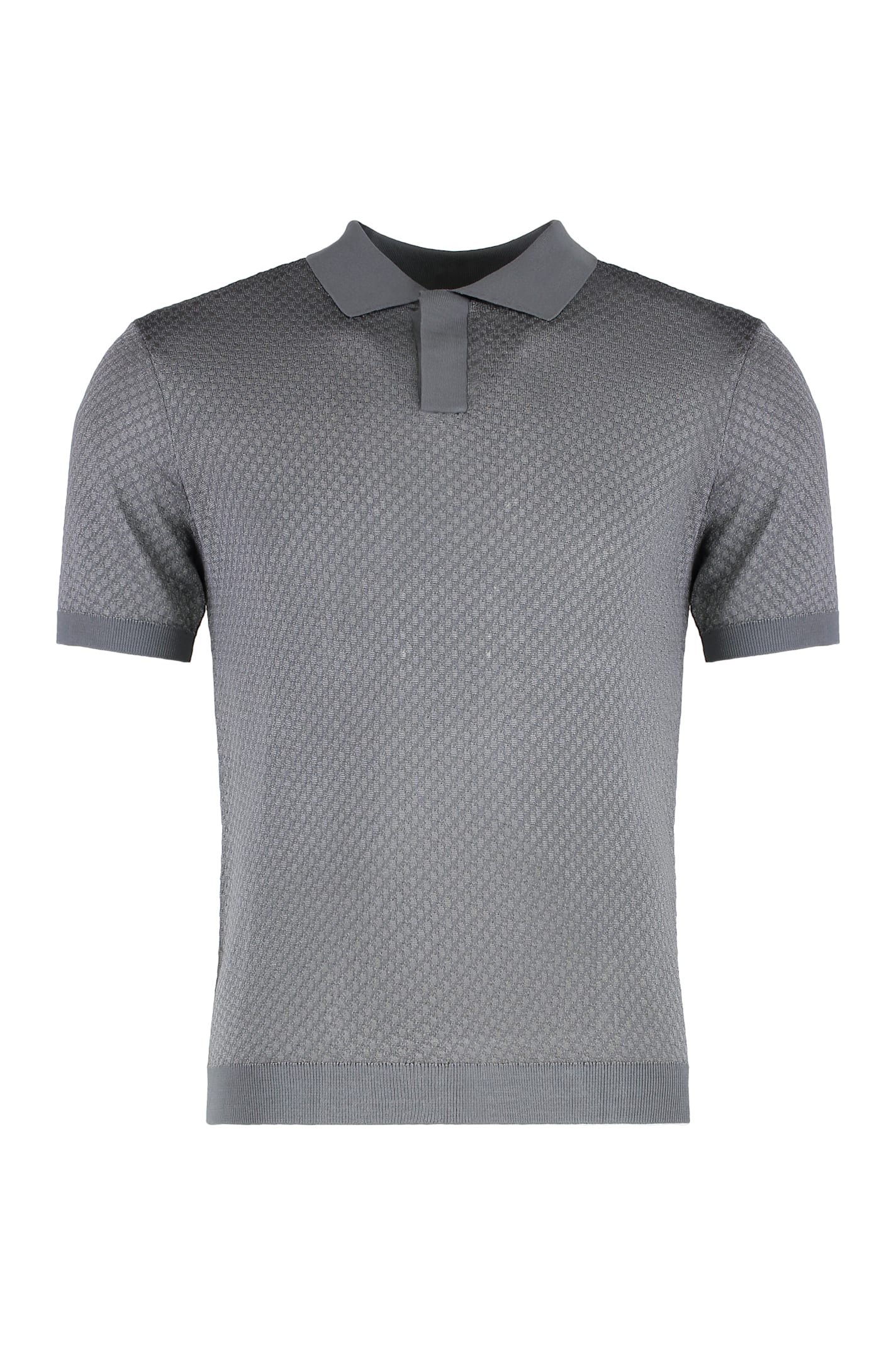 Emporio Armani 针织棉质Polo衫