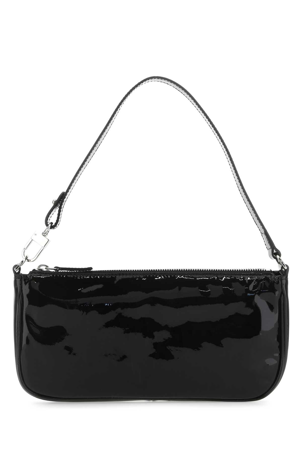 BY FAR Black Leather Rachel Handbag