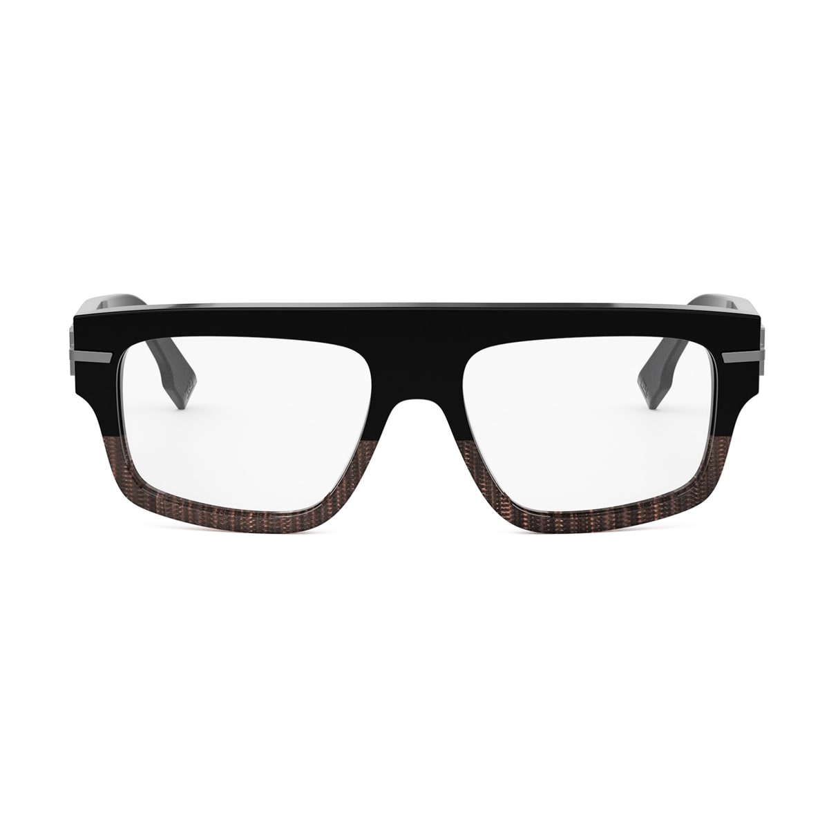 Fendi Fe50062i Fendigraphy 005 黑色/棕色眼镜