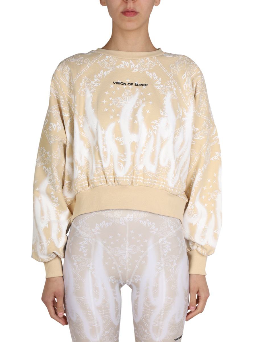 Vision Of Super Paisley Pattern Sweatshirt