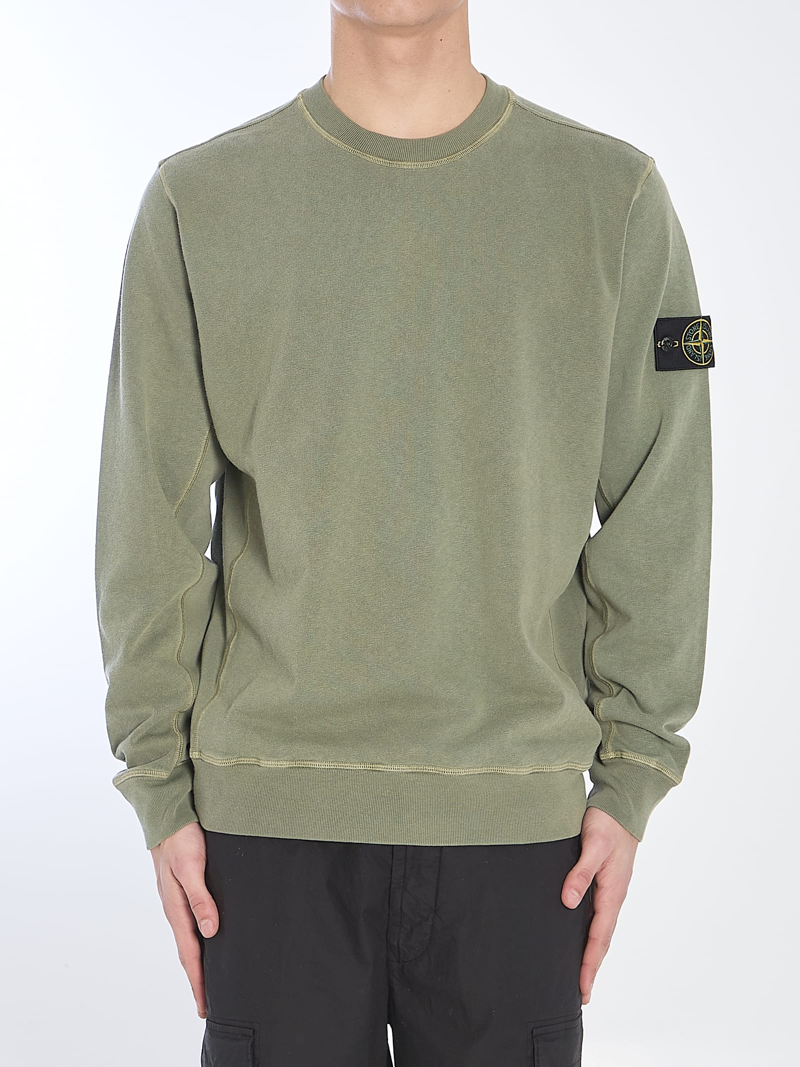 Stone Island 精纺羊毛卫衣