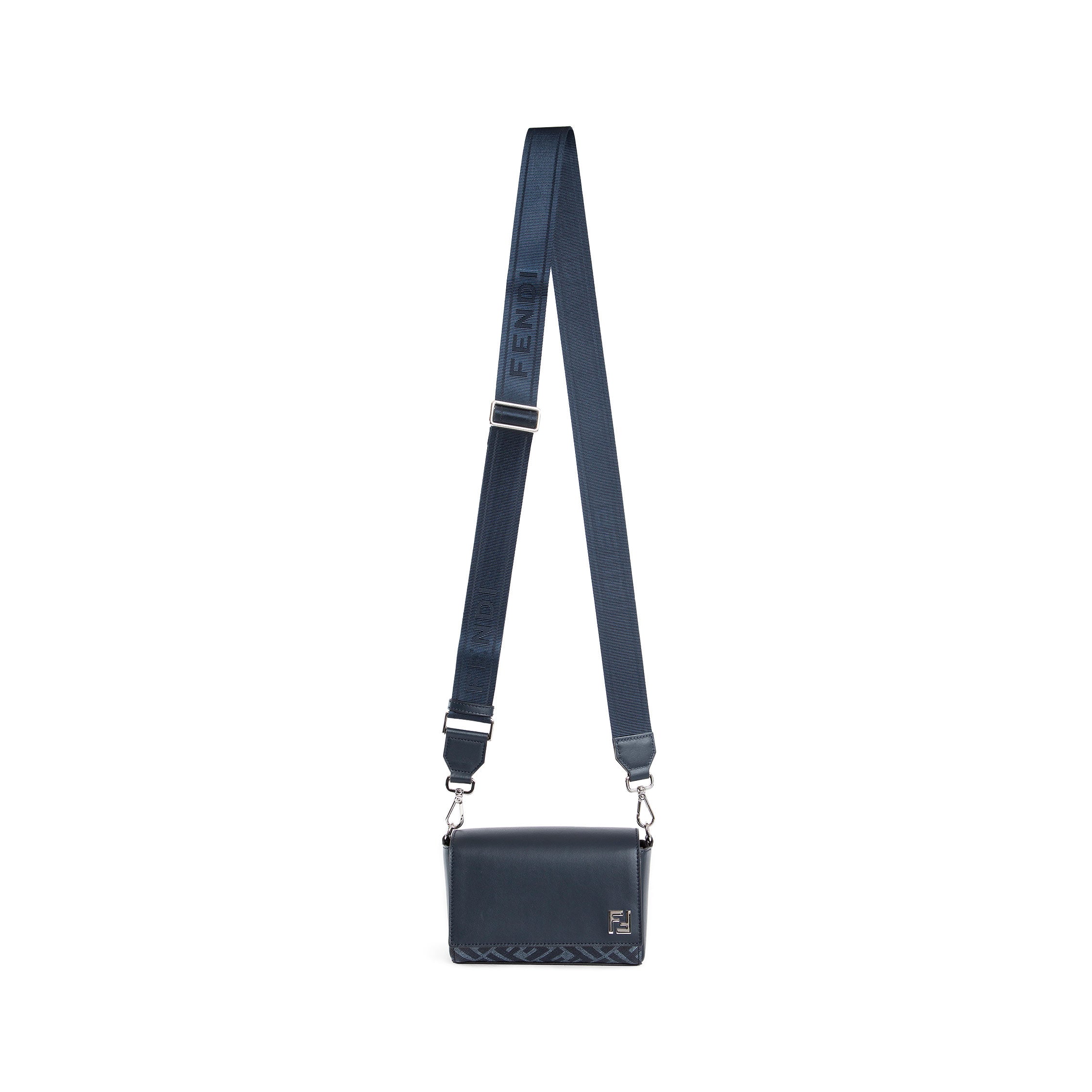 FENDI WOMAN BLUE CROSSBODY BAGS