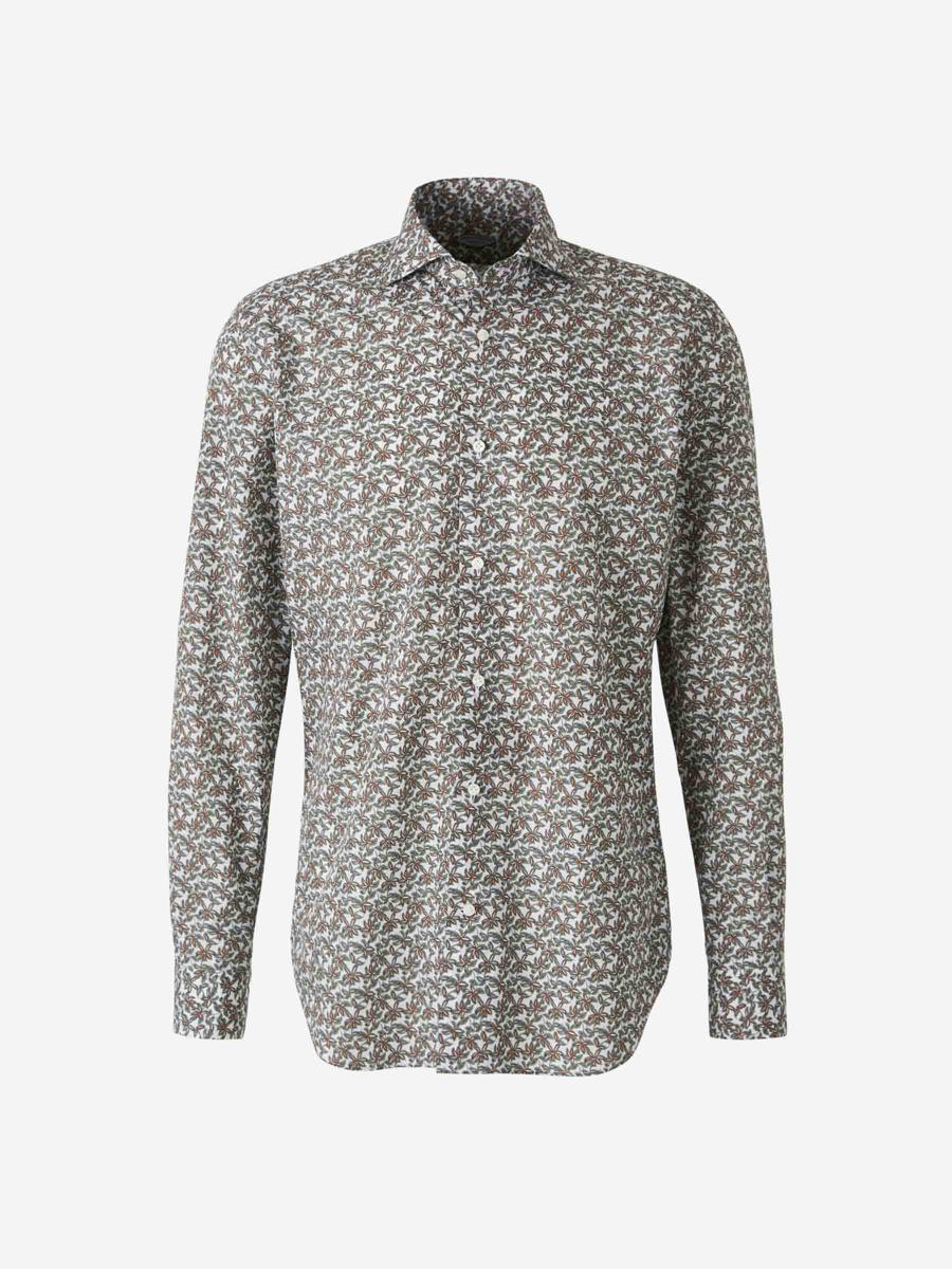 Vincenzo Di Ruggiero Cotton Printed Shirt