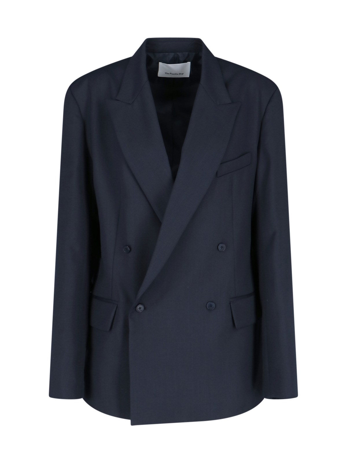 The Frankie Shop 'Newark' Double-Breasted Blazer