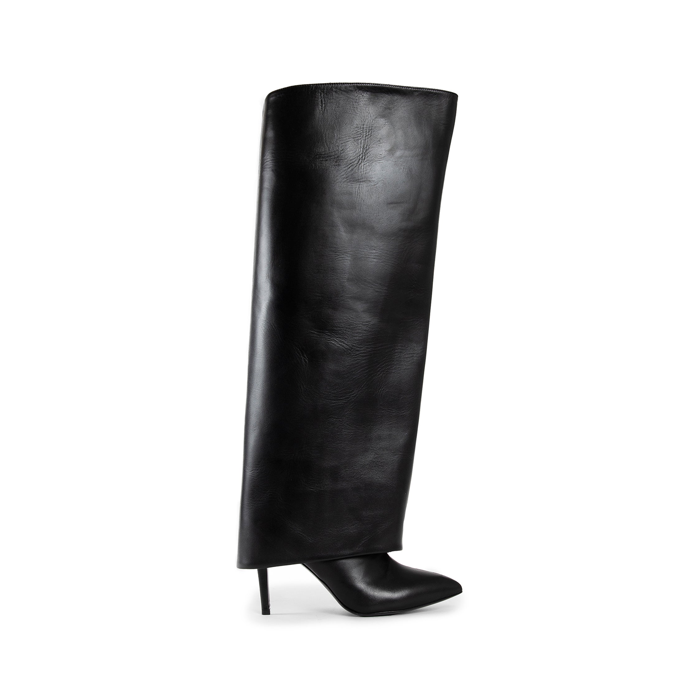 MATTIA CAPEZZANI WOMAN BLACK BOOTS