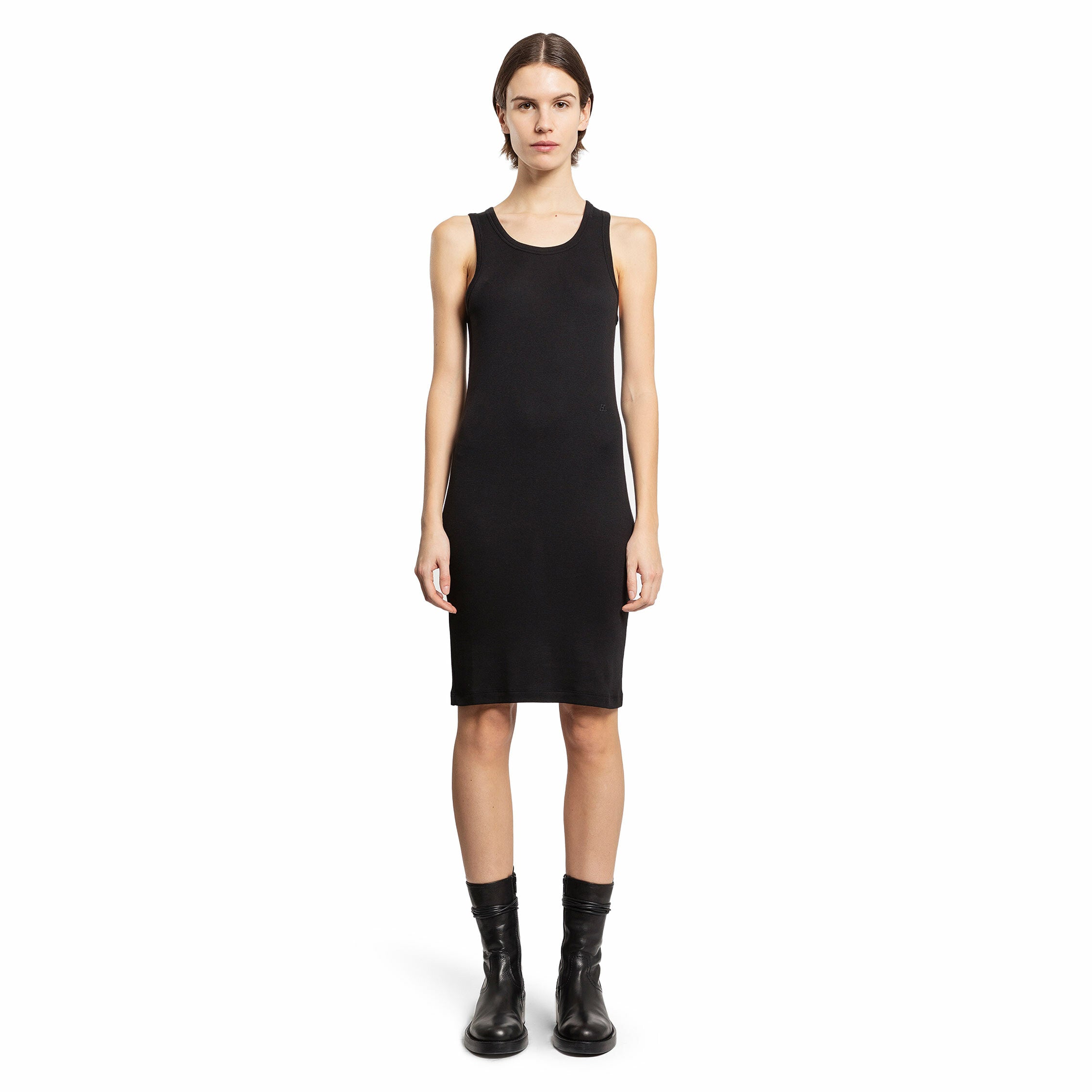 HELMUT LANG WOMAN BLACK DRESSES