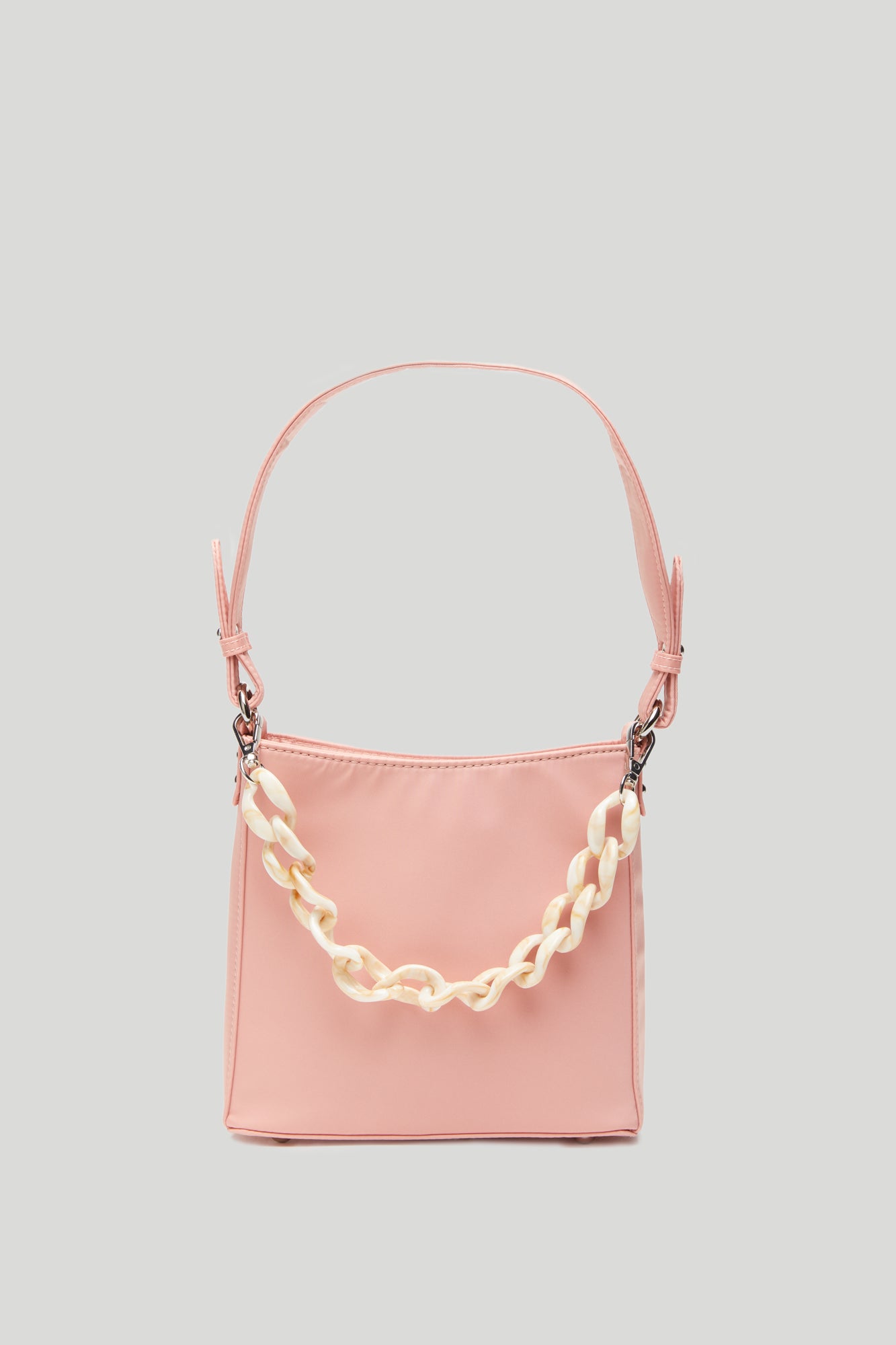 NVISK Borsa Amble穿着尼龙Riciclato Rosa