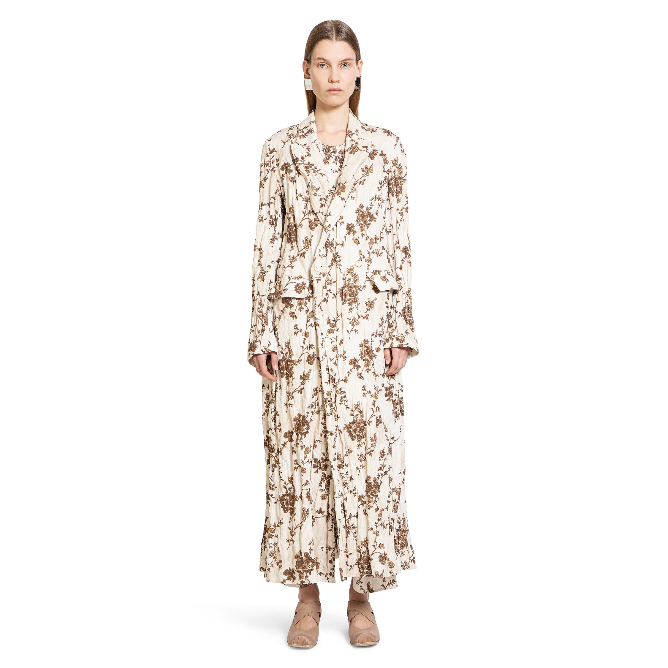 UMA WANG WOMAN MULTICOLOR COATS