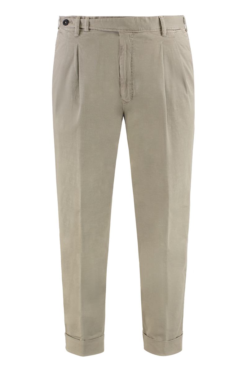 Pt Torino Cotton Blend Trousers