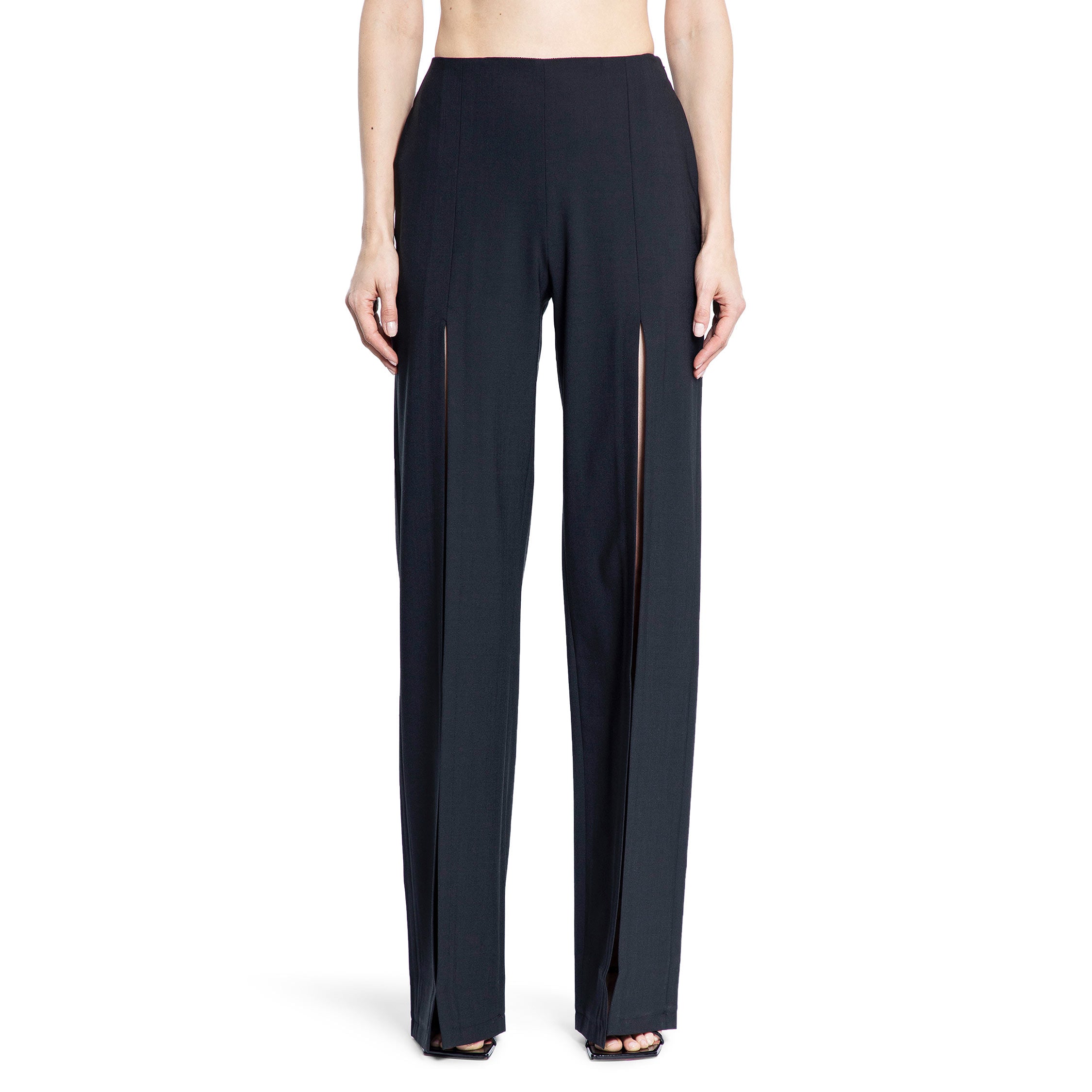 NENSI DOJAKA WOMAN BLACK TROUSERS