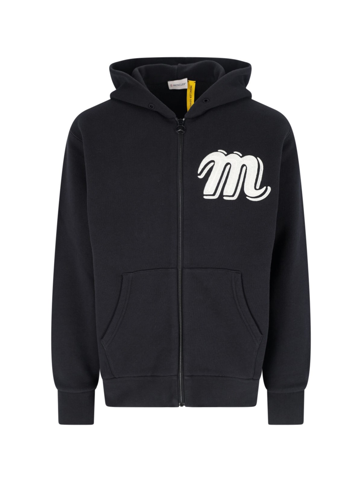 Moncler Genius X梅赛德斯-奔驰By Nigo徽标Zip运动衫