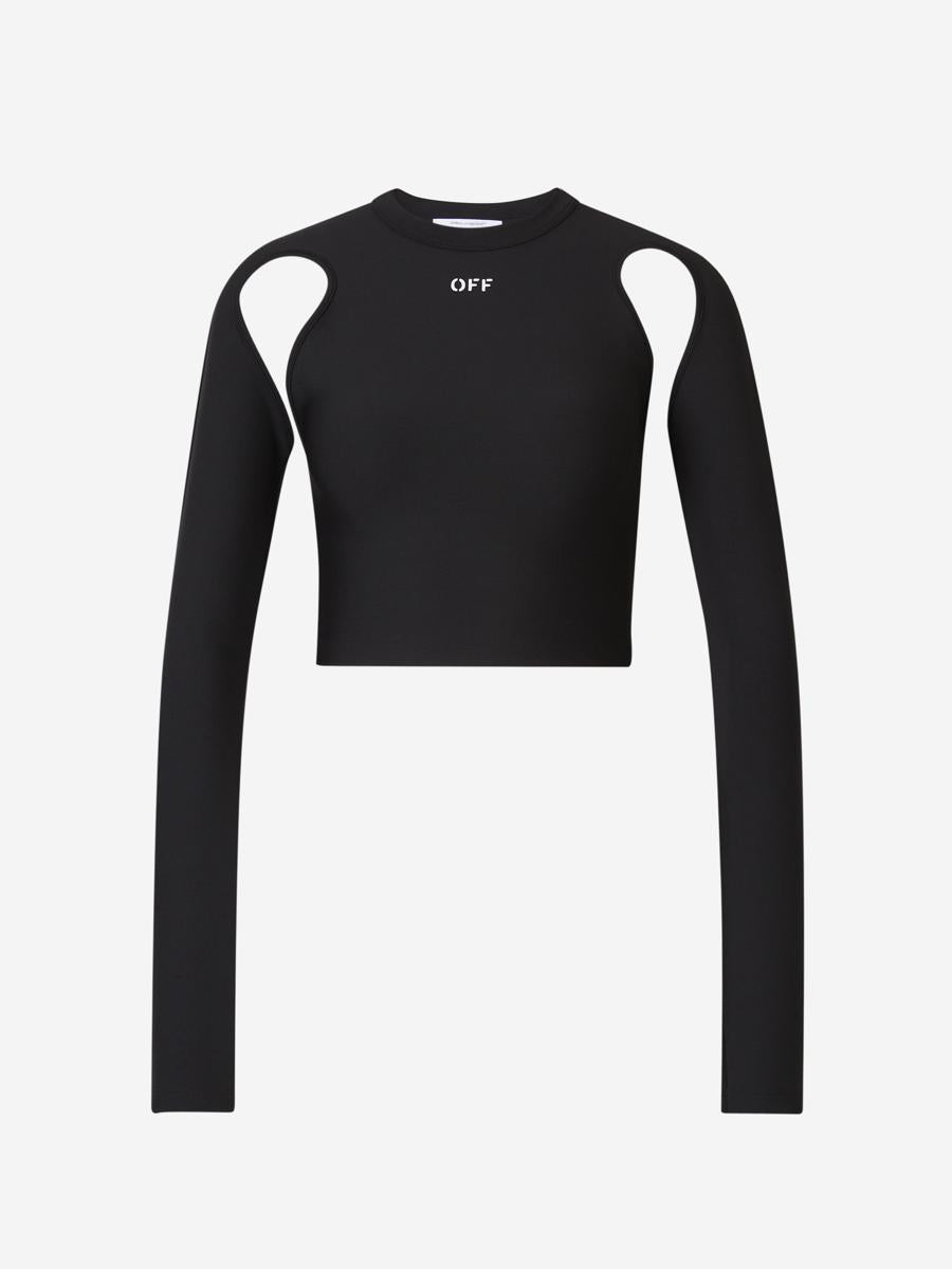 Off-White 短款logo上衣