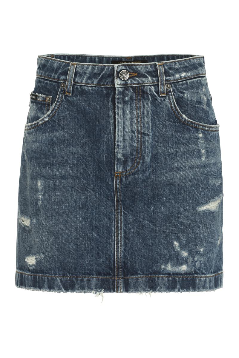 Dolce & Gabbana 牛仔迷你裙