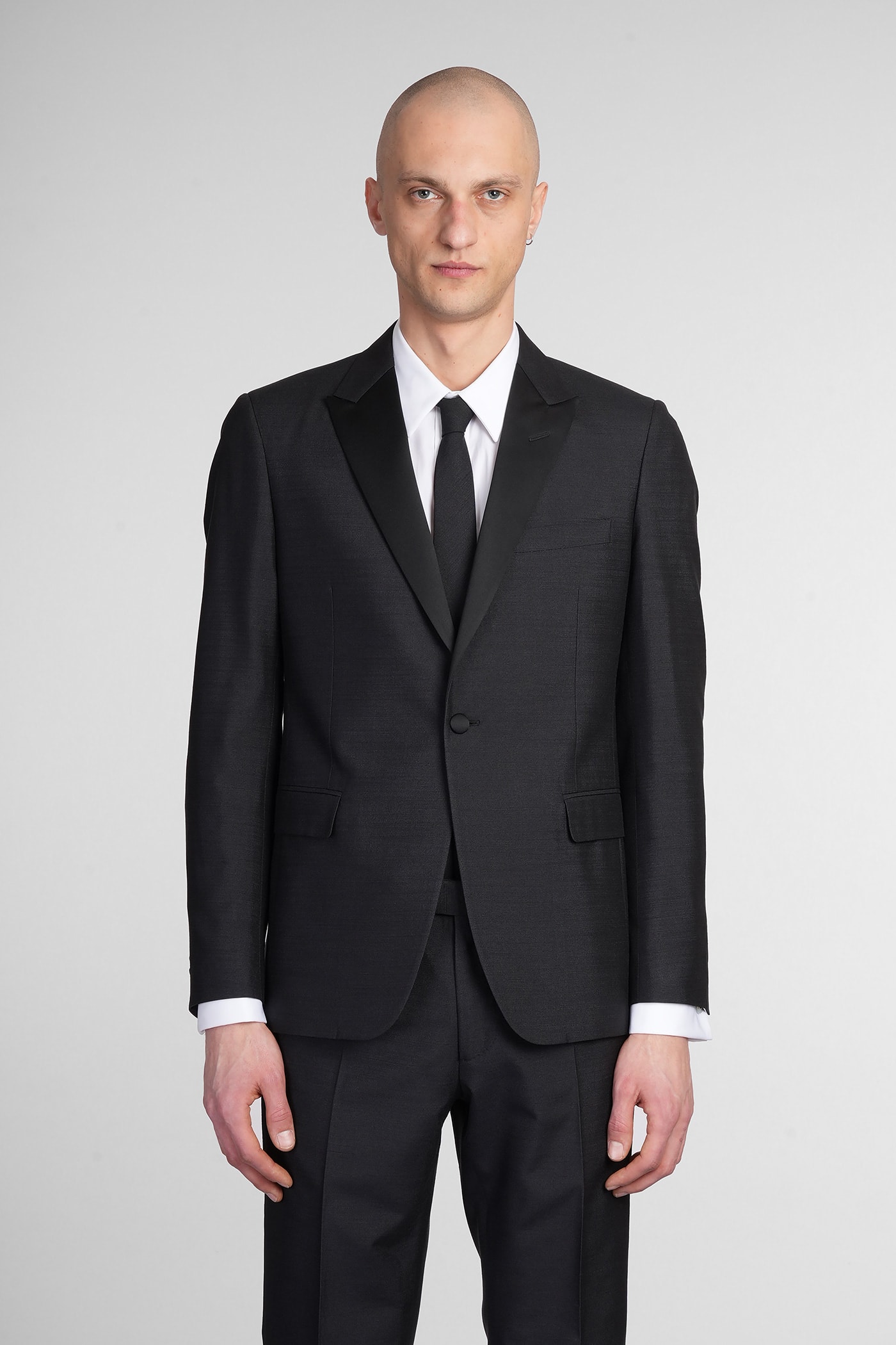 Lardini In Black Silk