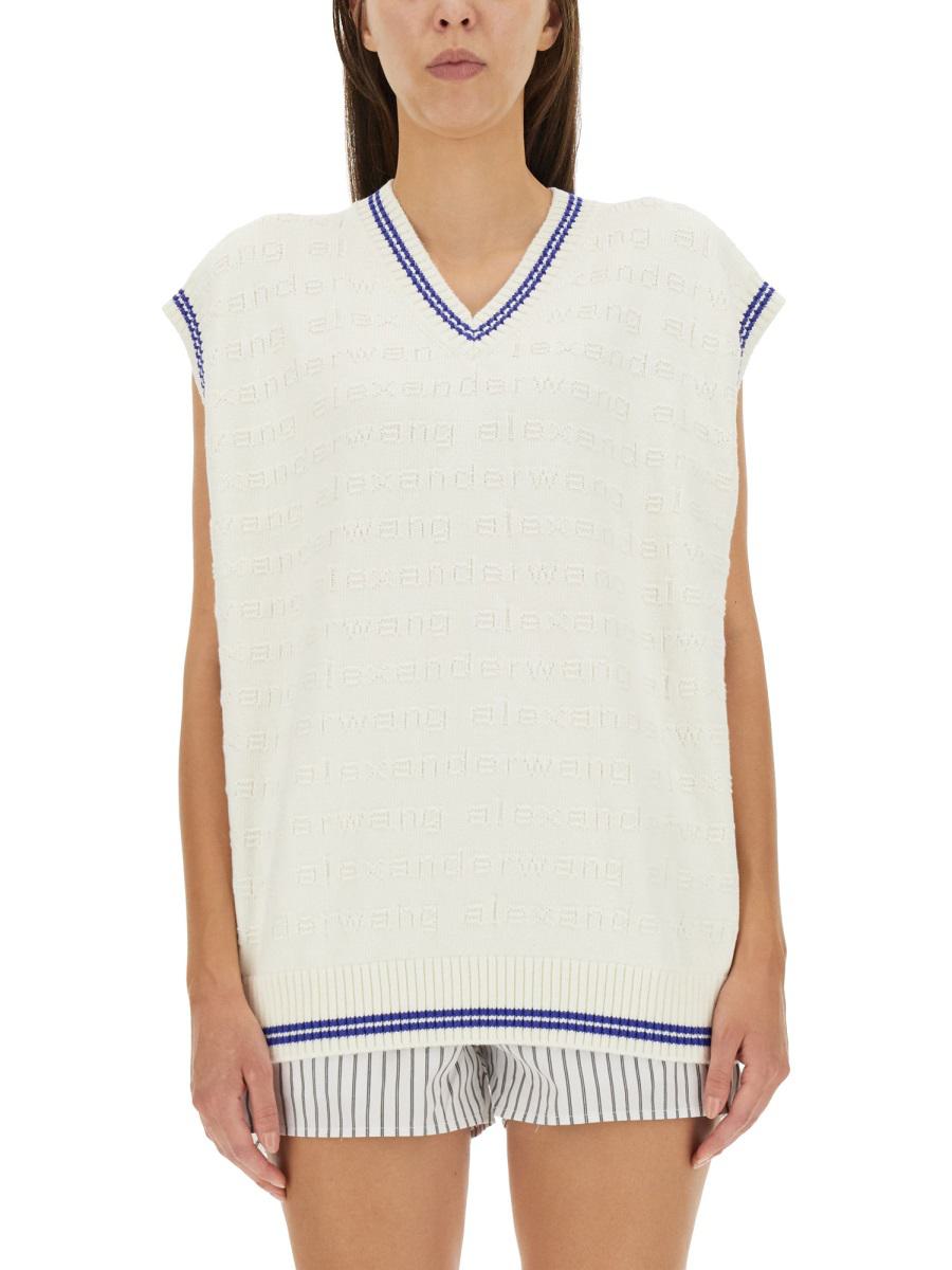 Alexander Wang V领背心