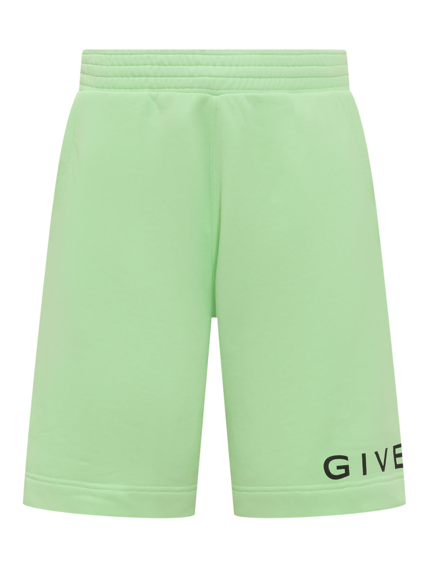 Givenchy 印花Logo运动短裤