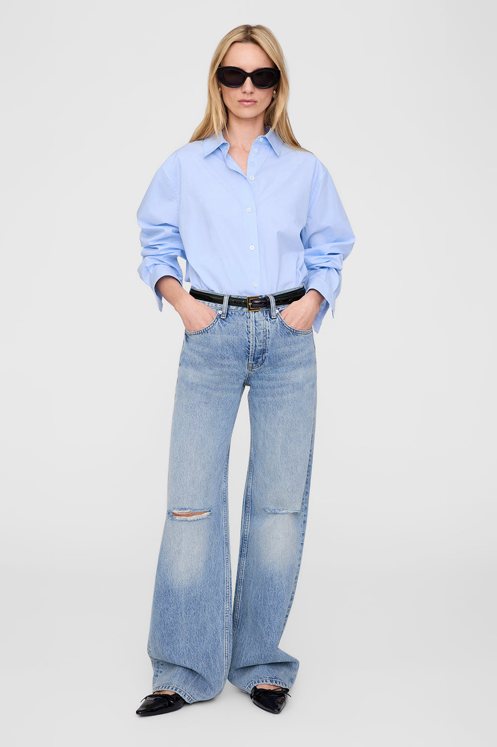 Essie Shirt - Blue L