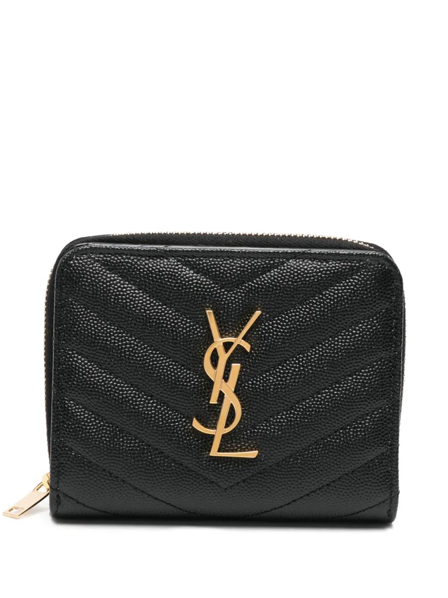 Saint Laurent Cassandre Matelassé Wallet
