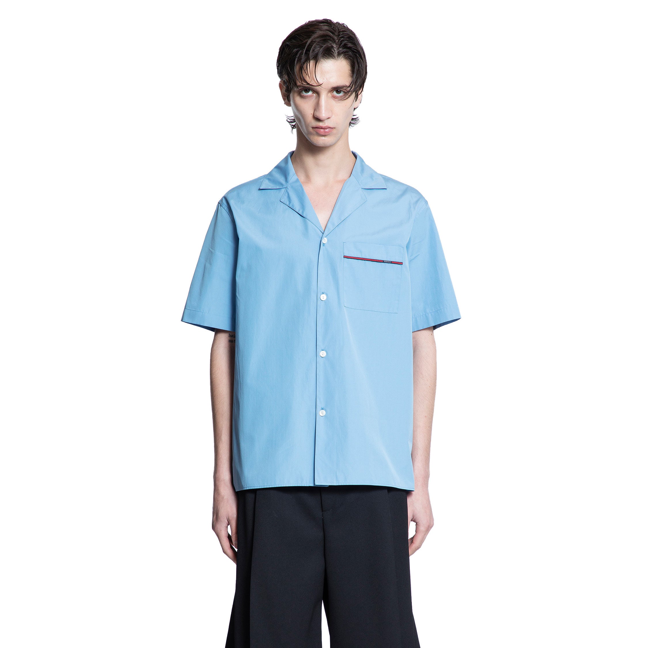 GUCCI MAN BLUE SHIRTS